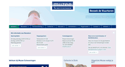 Desktop Screenshot of muzeescheveningen.nl